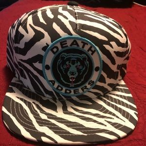 Mishka Zebra Print SnapBack